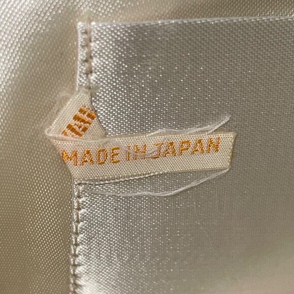 Vintage Women’s Ivory Beaded Made in Japan Kiss Lock Evening Clutch - Picture 5 of 8